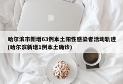 哈尔滨市新增63例本土阳性感染者活动轨迹(哈尔滨新增1例本土确诊)