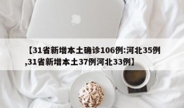 【31省新增本土确诊106例:河北35例,31省新增本土37例河北33例】