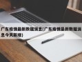 广东疫情最新数据消息(广东疫情最新数据消息今天新增)