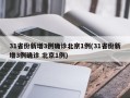 31省份新增3例确诊北京1例(31省份新增3例确诊 北京1例)