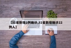 【31省新增2例确诊,31省新增确诊22例人】