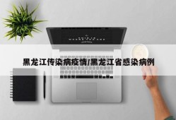 黑龙江传染病疫情/黑龙江省感染病例