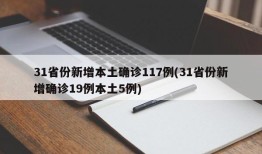 31省份新增本土确诊117例(31省份新增确诊19例本土5例)